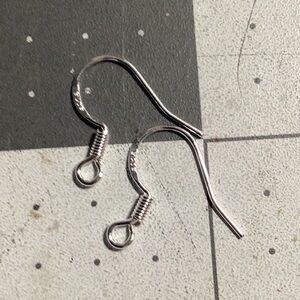 Findings: 6 pairs 925 Earring Wires